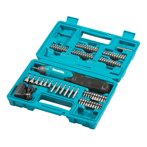 Cordless Screwdriver Set Kit, 1/4", 3.6V, 6 Nm Max. Torque, Lithium-Ion Battery Oxymax Inc