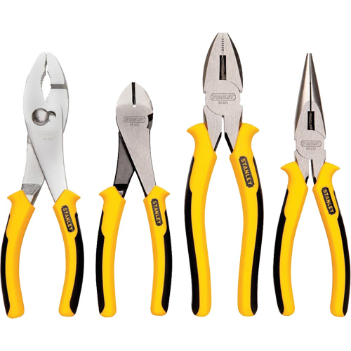 Bi-Material Pliers Set, 4 Pieces Oxymax Inc