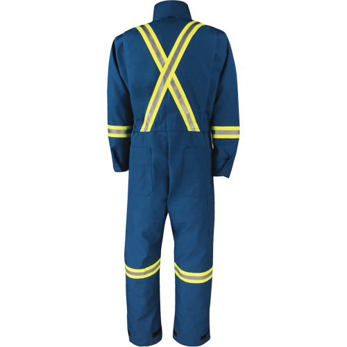 Dupont Nomex&reg; IIIA Deluxe Coveralls, Size 4X-Large, Royal Blue, 6 cal/cm² Oxymax Inc