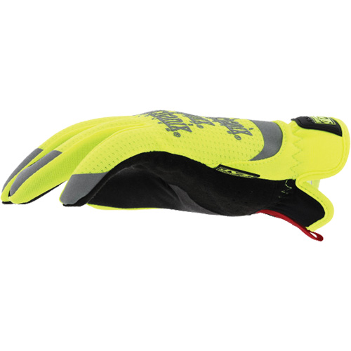 FastFit&reg; High-Visibility Work Gloves, Synthetic Palm, Size Medium/9 Oxymax Inc