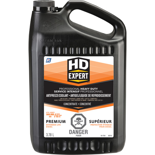 Antigel/liquide de refroidissement concentr&eacute; pour dur&eacute;e de vie prolong&eacute;e pour moteur diesel Turbo Power, 3,78 L, Gallon Oxymax Inc
