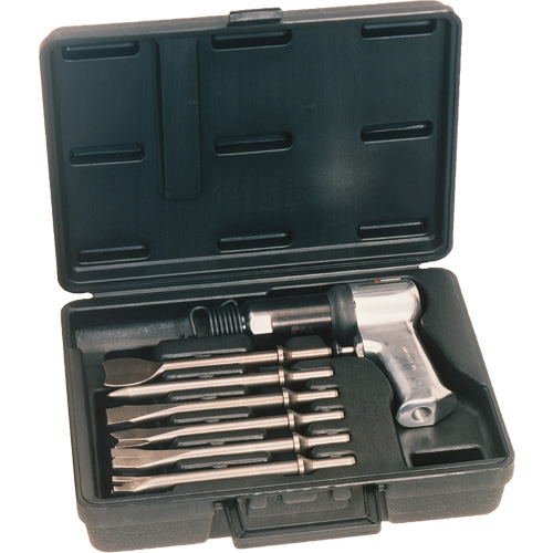 Super Duty Air Hammer Kit, 3 CFM, 1/4" NPT, 3000 BPM, 3/4" x 2-9/32" (19.05mm x 57.94mm) Oxymax Inc