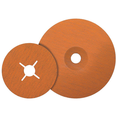 Coolcut XX Sanding Disc, Aluminum Oxide/Ceramic, 24, 4-1/2" Dia x 7/8" Arbor Oxymax Inc
