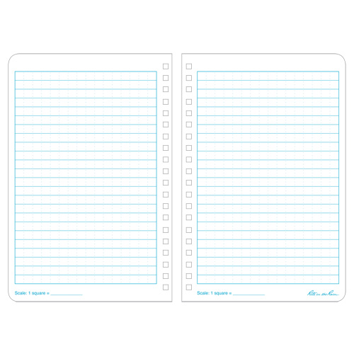 Carnet de notes de poche &agrave; spirale lat&eacute;rale, Couverture souple, Jaune, 64 Pages, 4-5/8" , 7"  Oxymax Inc
