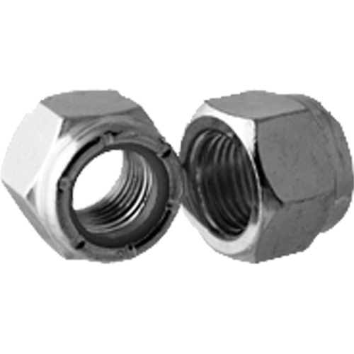 NTU Thin Heavy Series Locknut Nylon Insert, 3/4"-10 Dia., Zinc Plated Oxymax Inc