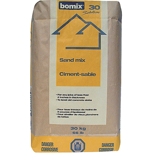 Ciment et m&eacute;lange de sable Portland, 66 lb (30 kg)/66 lb (30 kg) Oxymax Inc