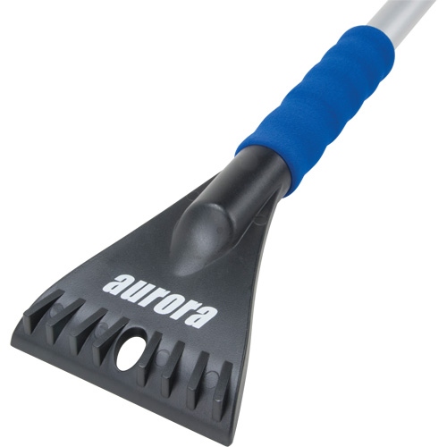 Snow Brush, Telescopic, Polypropylene Blade, 32-1/2" Long, Blue Oxymax Inc