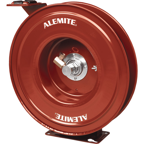 Alemite&reg; Heavy-Duty Hose Reel, Single Hose, 7" W x 19" D x 20-1/4" H Oxymax Inc