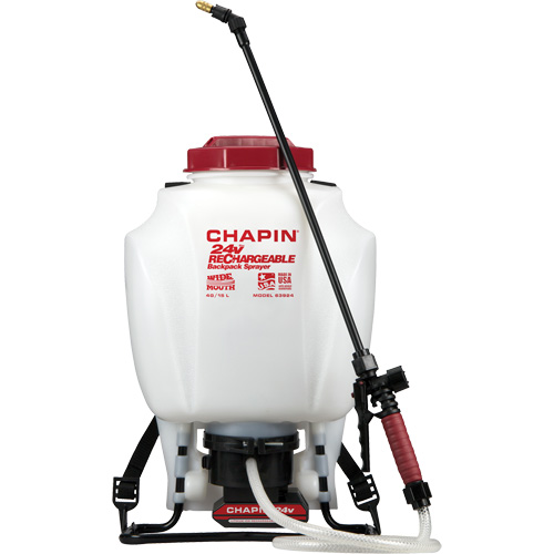 Pulv&eacute;risateur dorsal rechargeable, 4 gal. (15 L) Oxymax Inc