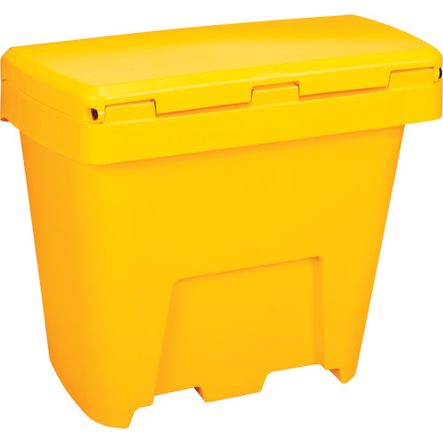 Salt & Sand Storage Bins, With Hasp, 21" x 27" x 26", 4.24 cu. ft., Yellow Oxymax Inc