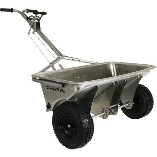 Professional Rock Salt Drop Spreader, 200 lbs. capacity Oxymax Inc