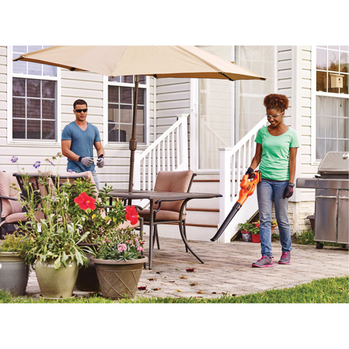 Max* Cordless Sweeper Kit, 20 V, 130 MPH Output, Battery Powered Oxymax Inc