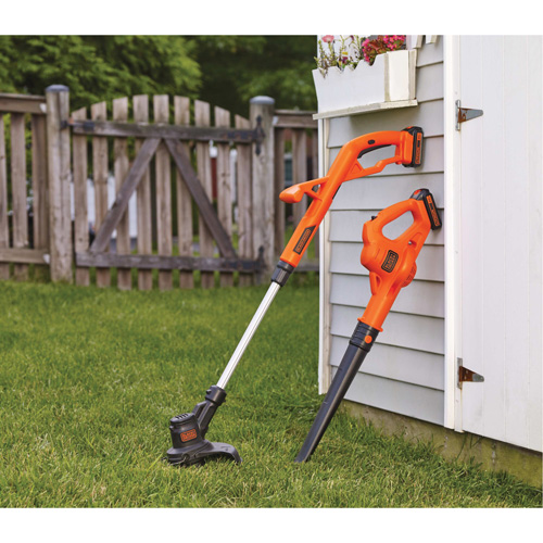 Max* String Trimmer/Edger & Hard Surface Sweeper Combo Kit, 10", Battery Powered, 20 V Oxymax Inc