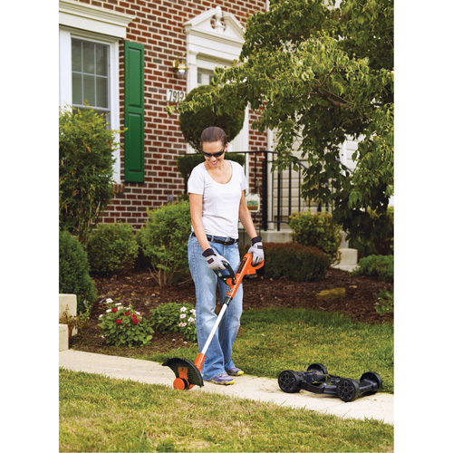20V Max* Cordless 3-in-1 Compact Mower Kit, Push Walk-Behind, Battery Powered, 12" Cutting Width Oxymax Inc