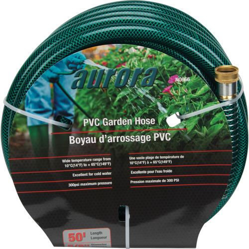 Tuyau de jardin, PVC, 5/8" dia x 50' Oxymax Inc