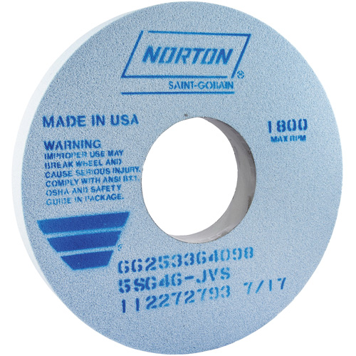 Tool Room Wheel, Type 01, Ceramic Alumina, 14" x 1-1/2" Oxymax Inc