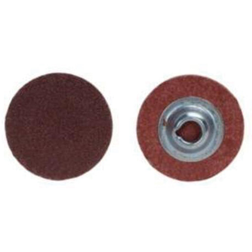 Quick-Change Cloth Disc, 3" Dia., 120 Grit, Aluminum Oxide Oxymax Inc