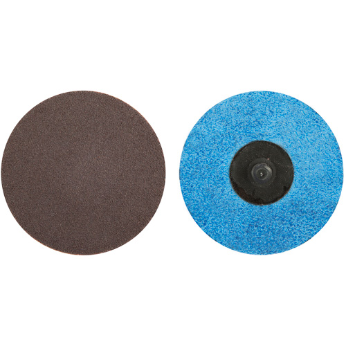 Quick-Change Cloth Disc, 3" Dia., 36 Grit, Aluminum Oxide Oxymax Inc