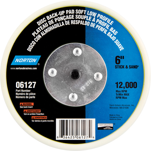 Back Up Pads For PSA & Hook And Loop Paper Discs Oxymax Inc