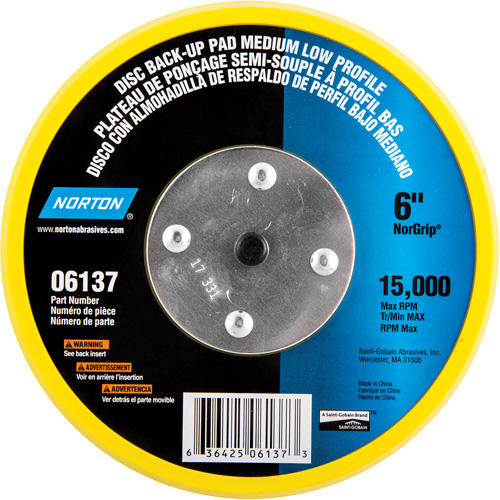 Back Up Pads For PSA & Hook And Loop Paper Discs Oxymax Inc