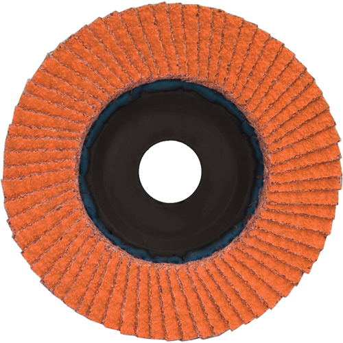 Flap Discs - Quick Trim SG Blaze R980P, 5" x 7/8", Type 27, 40 Grit, Ceramic Oxymax Inc