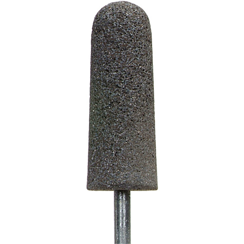 Charger&reg; Resin Bond Mounted Points, A3, Zirconia Alumina, 1" Dia., 2-3/4" L, 30 Grit Oxymax Inc