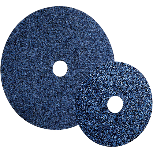 BlueFire&reg; F826P Fibre Discs, Zirconia Alumina, 24, 5" Dia x 7/8" Arbor Oxymax Inc