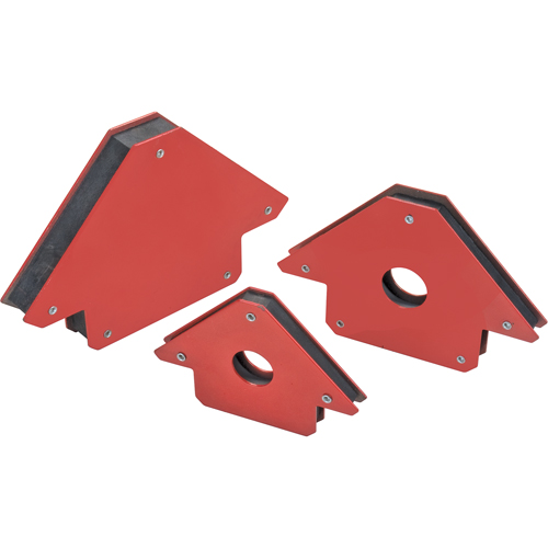 Aimant de retenue, 6-1/4" lo x 4" la x 3/4" h, 25 lb Oxymax Inc