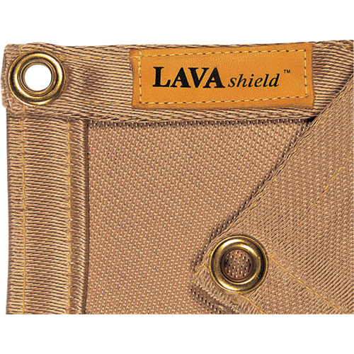 18-Oz. Silica Lavashield Welding Blanket, 3' W x 3' L, Rated Up To 1472°F(800°C) Oxymax Inc