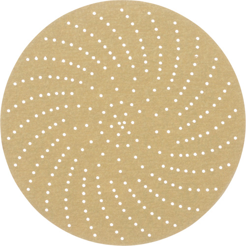 Disque de ponçage net Hookit, dia 6", Grain P320, Oxyde d'aluminium, Poids C Oxymax Inc