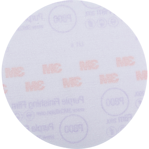 DISQUE FINITION MAUVE 6" HOOKIT GRN P800 50/BTE>, dia 6", Grain P800 Oxymax Inc