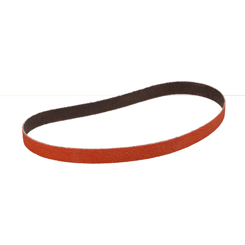 Cloth Belt 777F, 1/2" W x 18" L, Aluminum Oxide/Ceramic, P180 Grit Oxymax Inc