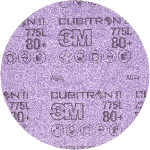 6" Cubitron II 775L Disc - 80 Grit, 6" Dia., 80+ Grit Oxymax Inc