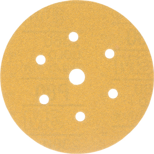 3M Hookit Film Disc, 6" Dia., P80 Grit, Aluminum Oxide, C-Weight Oxymax Inc