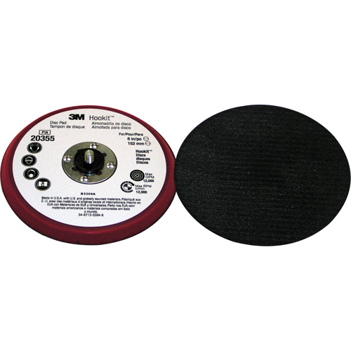 Hookit Low Profile Disc Pad Oxymax Inc