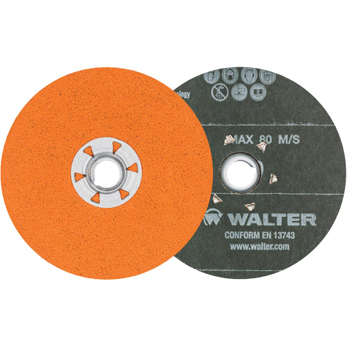 Coolcut XX Sanding Disc, 4-1/2" Dia., 60 Grit, Ceramic Oxymax Inc