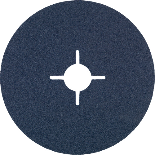 Disque de ponçage en fibre de r&eacute;sine, Zirconium, 36, 5" Dia x 7/8" Arbre Oxymax Inc