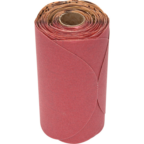 Disque abrasif rouge Stikit, 6" dia., Grain 240, Oxyde d'aluminium Oxymax Inc