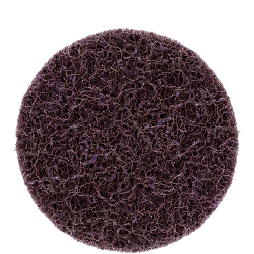 Disque de brossage et de finition Roloc Scotch-Brite, 3" dia., Grain Moyen, Carbure de silicium Oxymax Inc