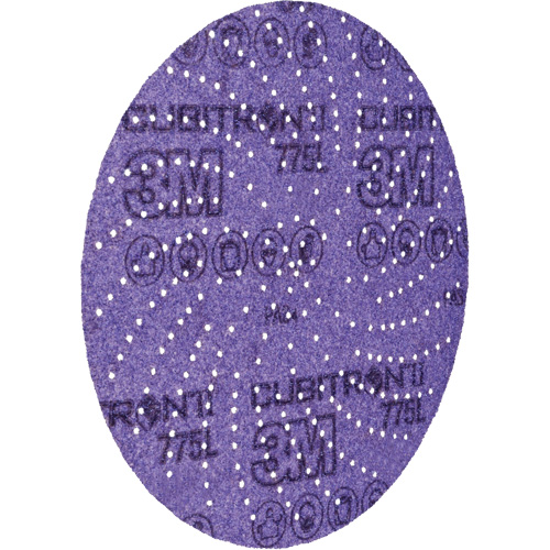 Disque abrasif 775L Cubitron II Hookit, dia 5", Grain 80+, C&eacute;ramique, Poids F Oxymax Inc