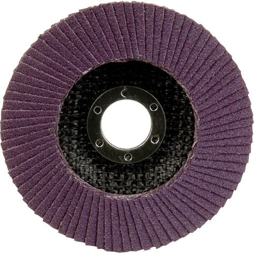 769F Quick Change Flap Disc, 4-1/2" x 7/8", Type 27, 80+ Grit, Ceramic Oxymax Inc