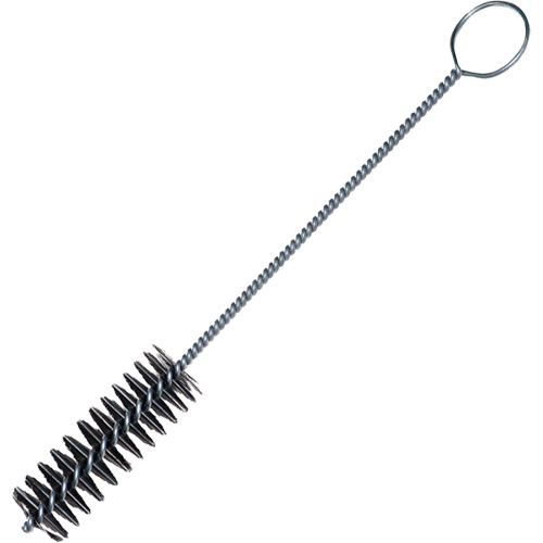 Twisted Steel Tube Brush, 1/8" Dia. x 1" L, 6" Overall Length Oxymax Inc