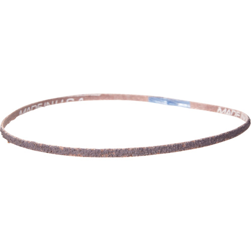 Courroie en toile pour ponceuse Metalite, 3/8" la x 13" lo, Oxyde d'aluminium, Grain Cors&eacute;/P80 Oxymax Inc