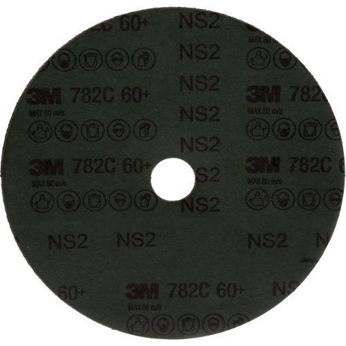 Disque en fibre 782C, C&eacute;ramique, 60+, 7" Dia x 7/8" Arbre Oxymax Inc