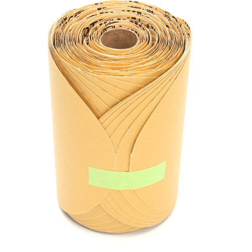 Rouleau de disques dor&eacute;s 216U Stikit, Oxyde d'aluminium, 6" la x 87' lo, Grain P220 Oxymax Inc