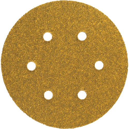 Gold Reserve A295 Paper H&L Vacuum Disc, 5" Dia., P100 Grit, Aluminum Oxide, C-Weight Oxymax Inc