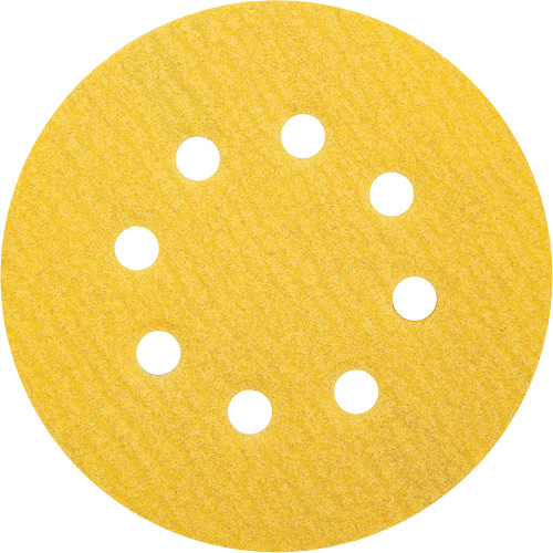 Gold Reserve A296 Paper H&L Vacuum Disc, 5" Dia., 120 Grit, Aluminum Oxide, C-Weight Oxymax Inc