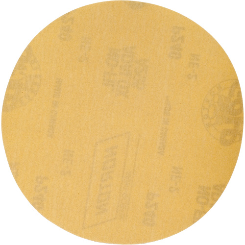 Gold Reserve A296 Paper H&L Vacuum Disc, 6" Dia., 240 Grit, Aluminum Oxide, C-Weight Oxymax Inc