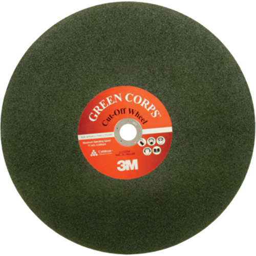 Meule &agrave; d&eacute;couper Green Corps, 16" x C&eacute;ramique, 20 000 Tr/min Oxymax Inc