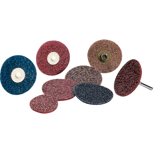 Disque RC de traitement de surface TS &agrave; changement rapide Standard Abrasives 840135, 1" dia., Grain Moyen, Oxyde d'aluminium Oxymax Inc